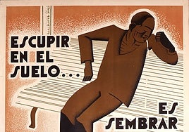 Fragmento de un cartel obra de Mariano Moré.