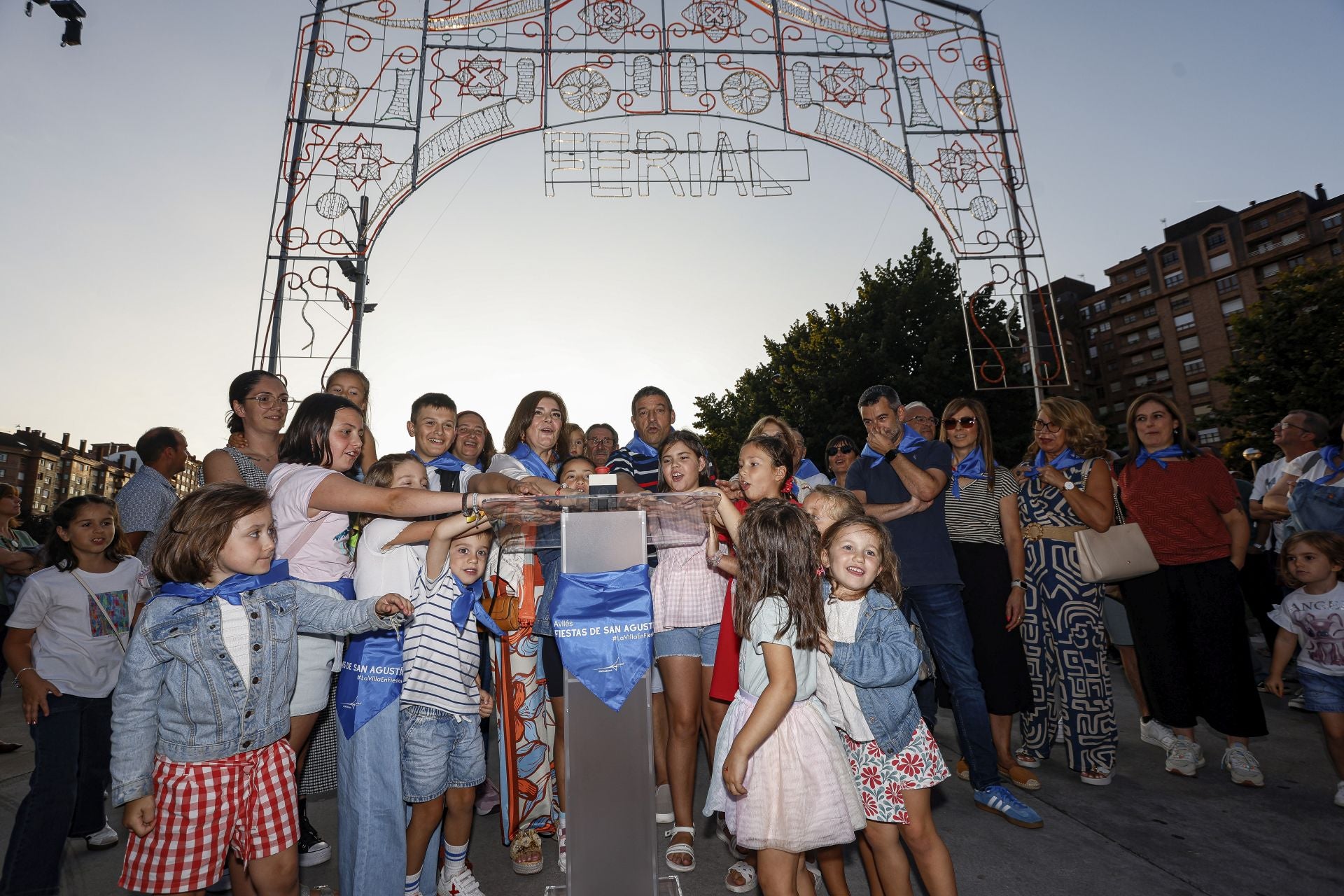 En fotos: pistoletazo de salida a las Fiestas de San Agustín de Avilés