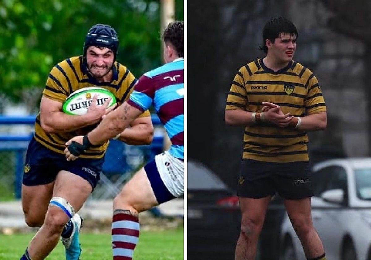 Luca y Martino Mattia, durante su etapa en Argentina.