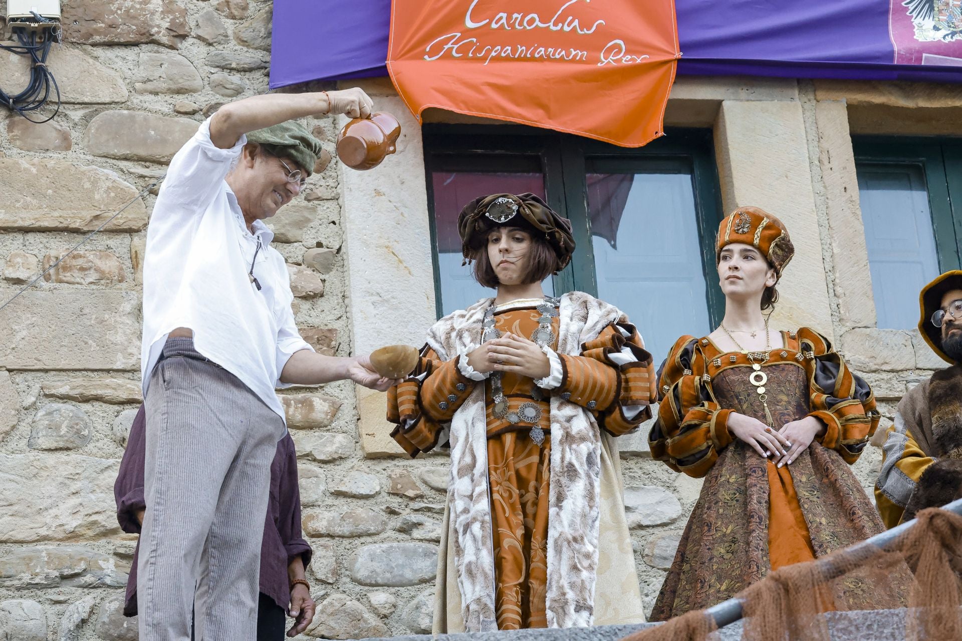 Desembarco del rey Carlos V en Tazones