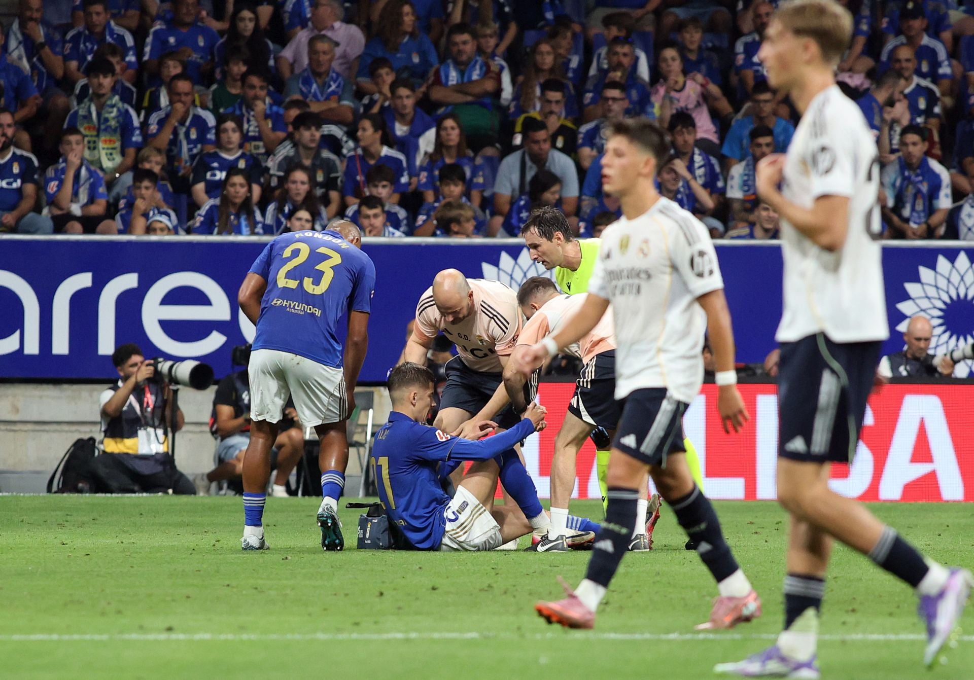 Las mejores jugadas del Real Oviedo - Real Madrid en imágenes