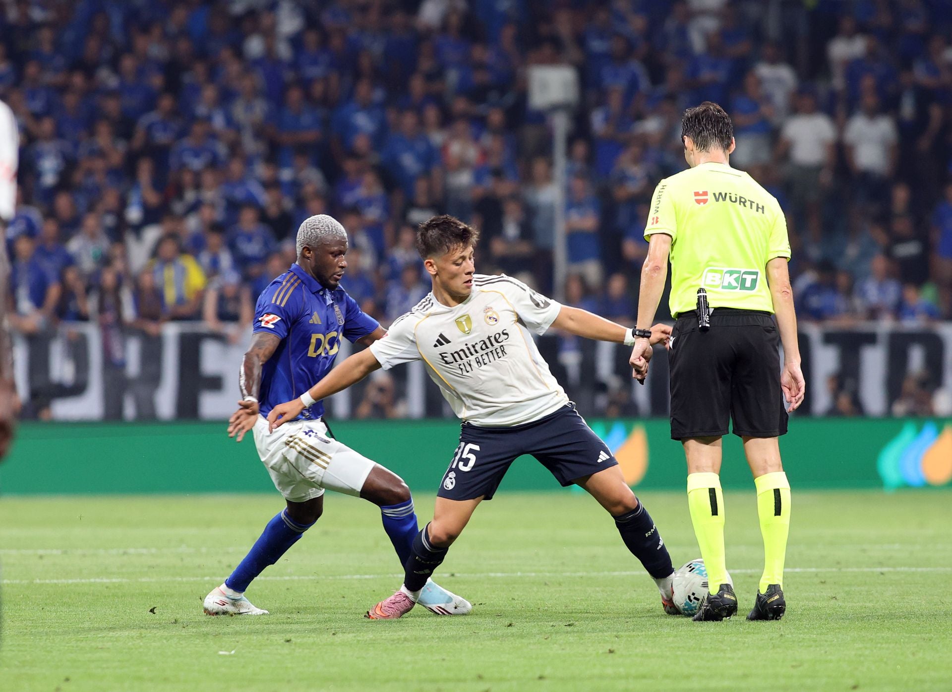 Las mejores jugadas del Real Oviedo - Real Madrid en imágenes