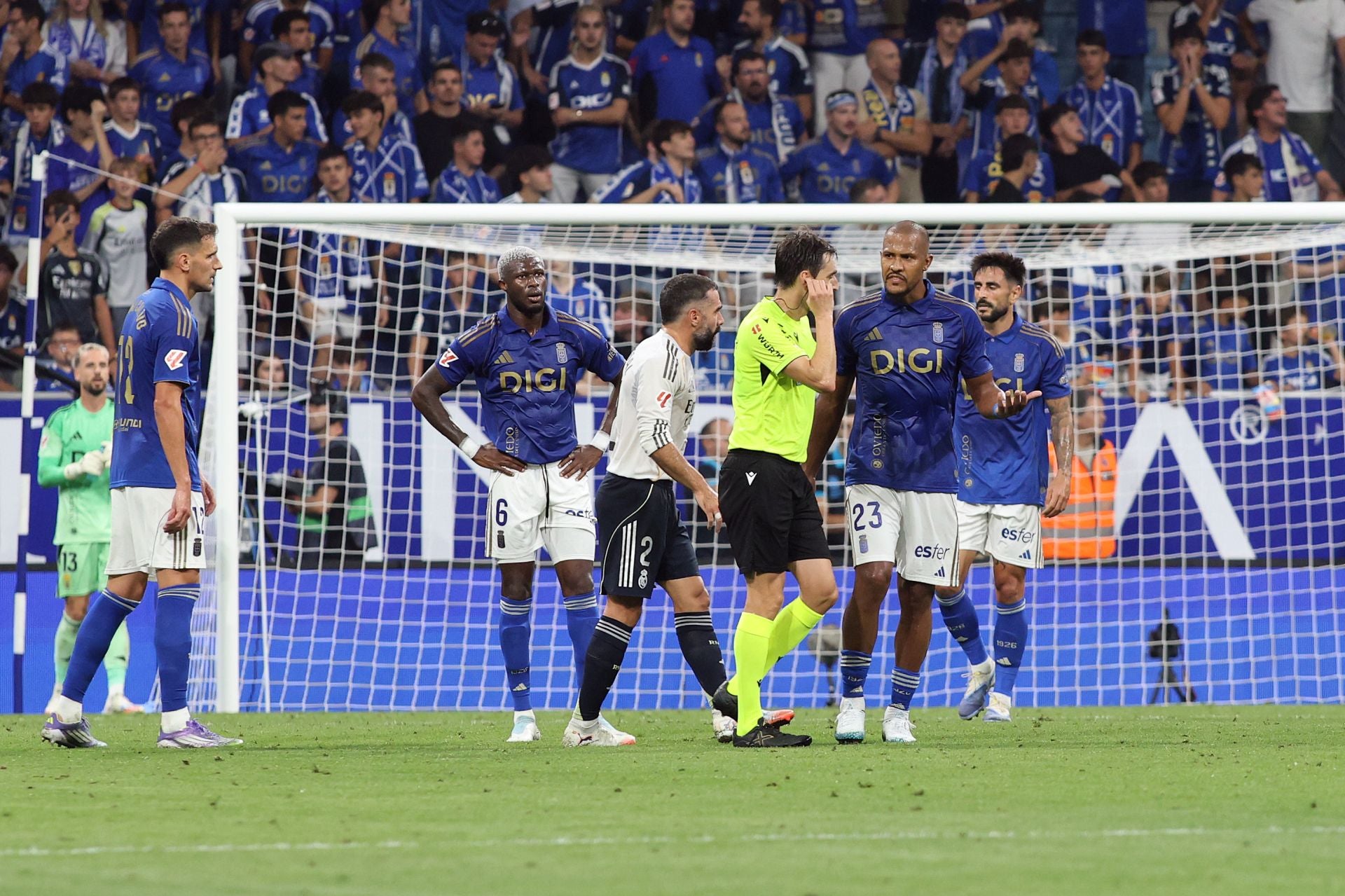 Las mejores jugadas del Real Oviedo - Real Madrid en imágenes