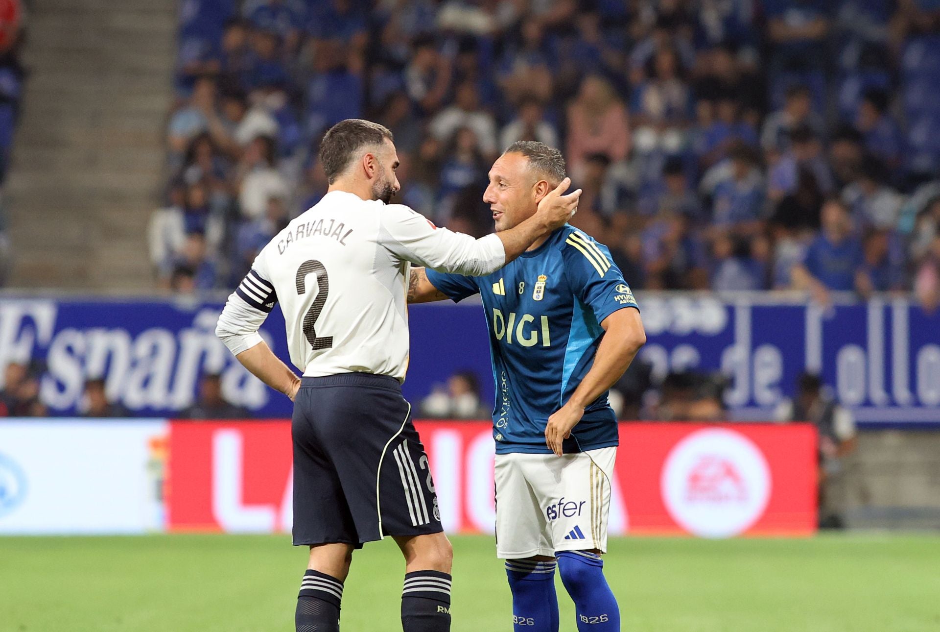 Las mejores jugadas del Real Oviedo - Real Madrid en imágenes