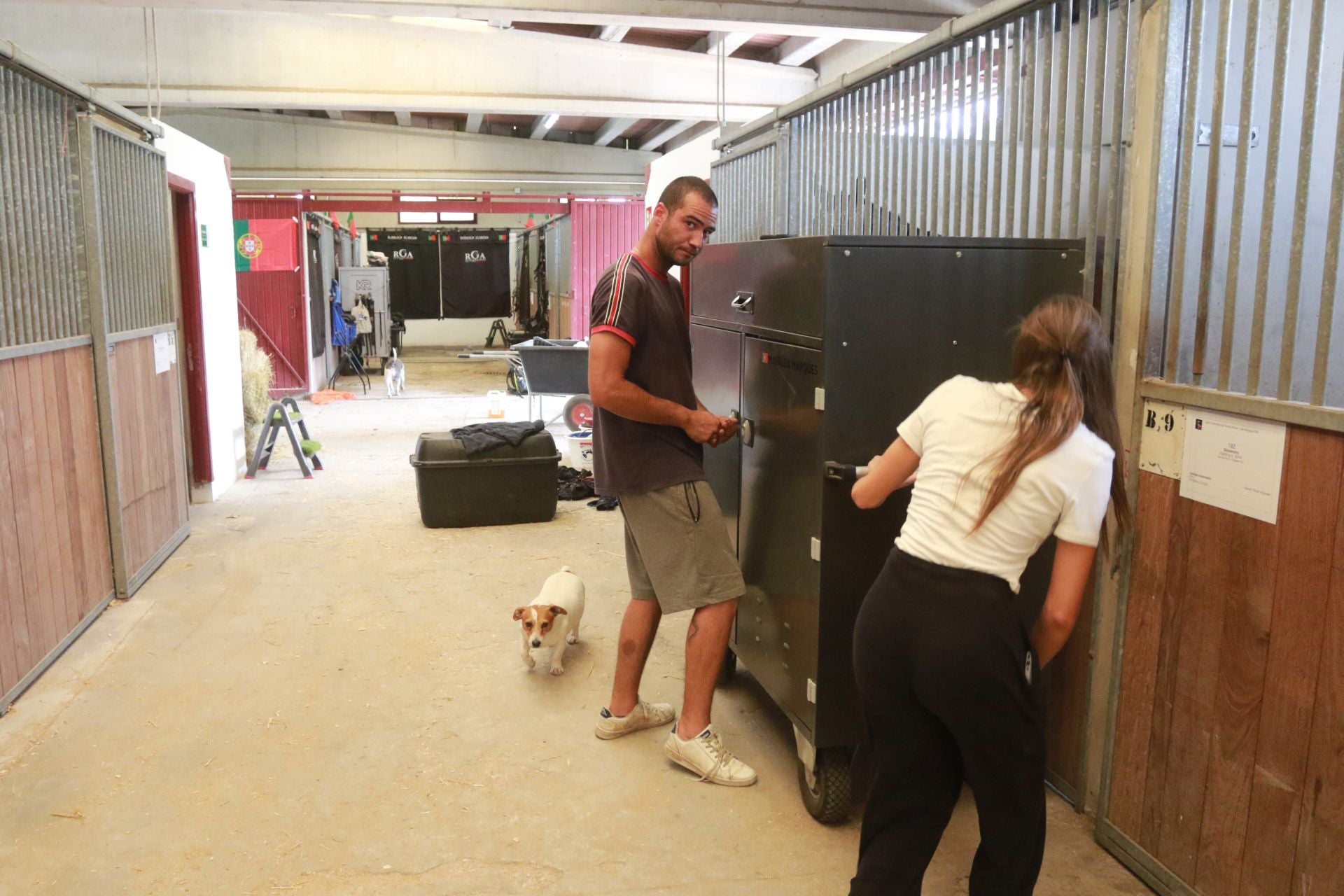 Las Mestas se pone a punto para que arranque su Concurso de Saltos Internacional