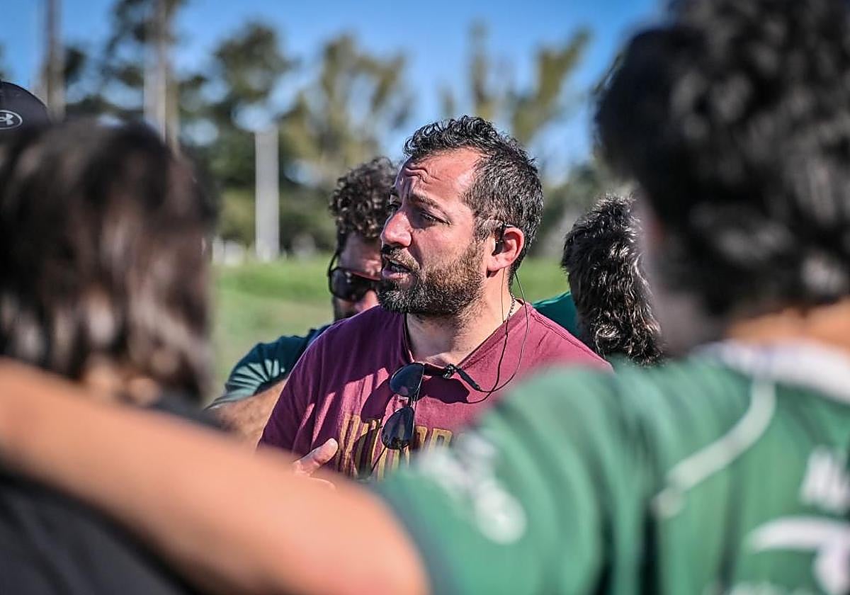 Jesús Simón, durante una charla técnica.