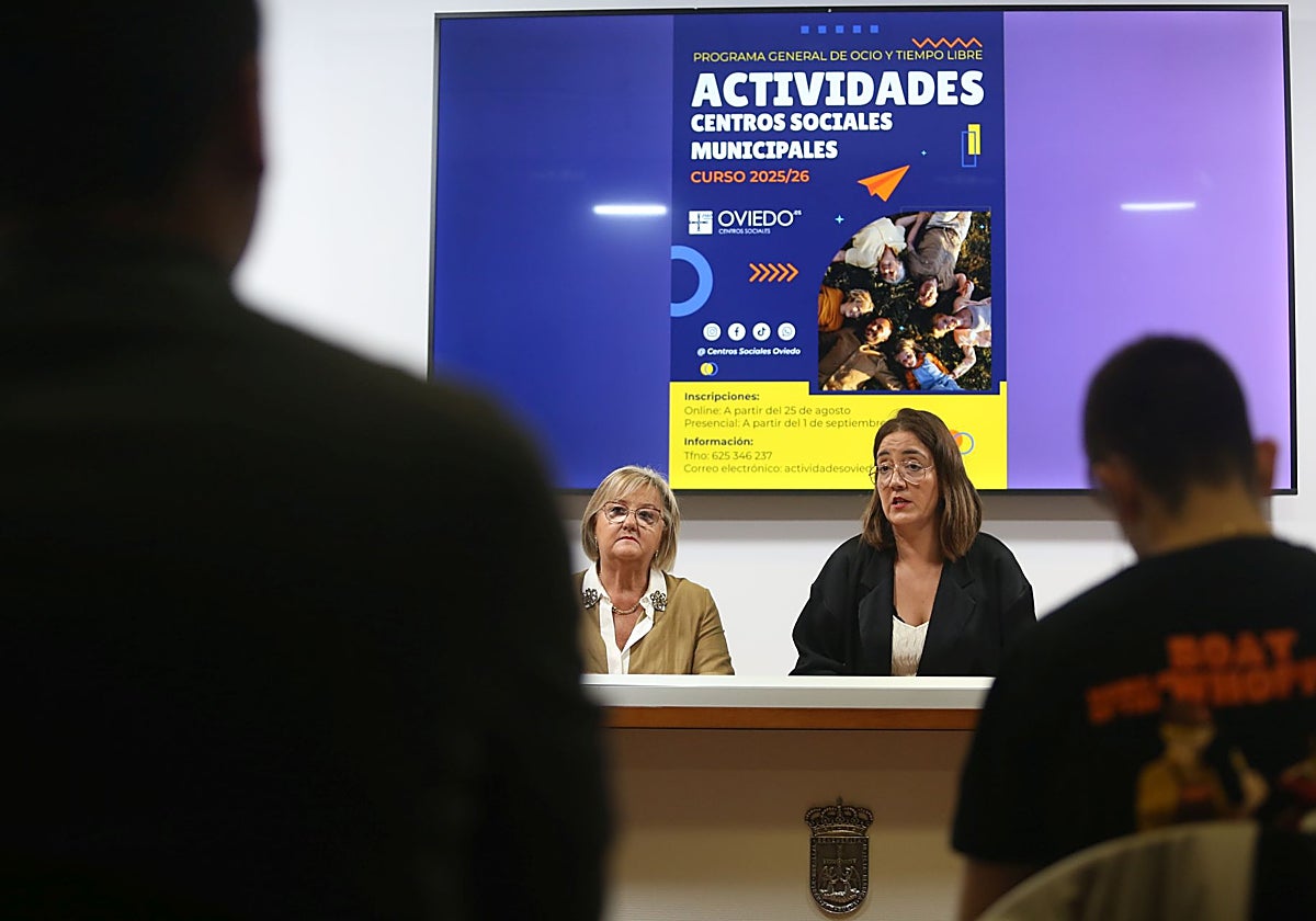 Rosario Suárez y Covadonga Díaz.