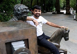 Mario Villar en el Campo San Francisco.