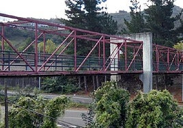 Pasarela de Caborana.