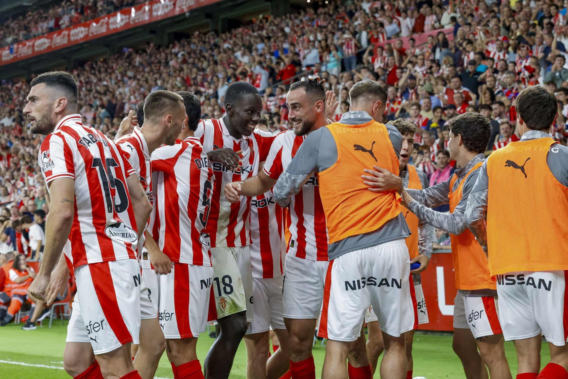 Las mejores jugadas del Sporting - Cultural en imágenes