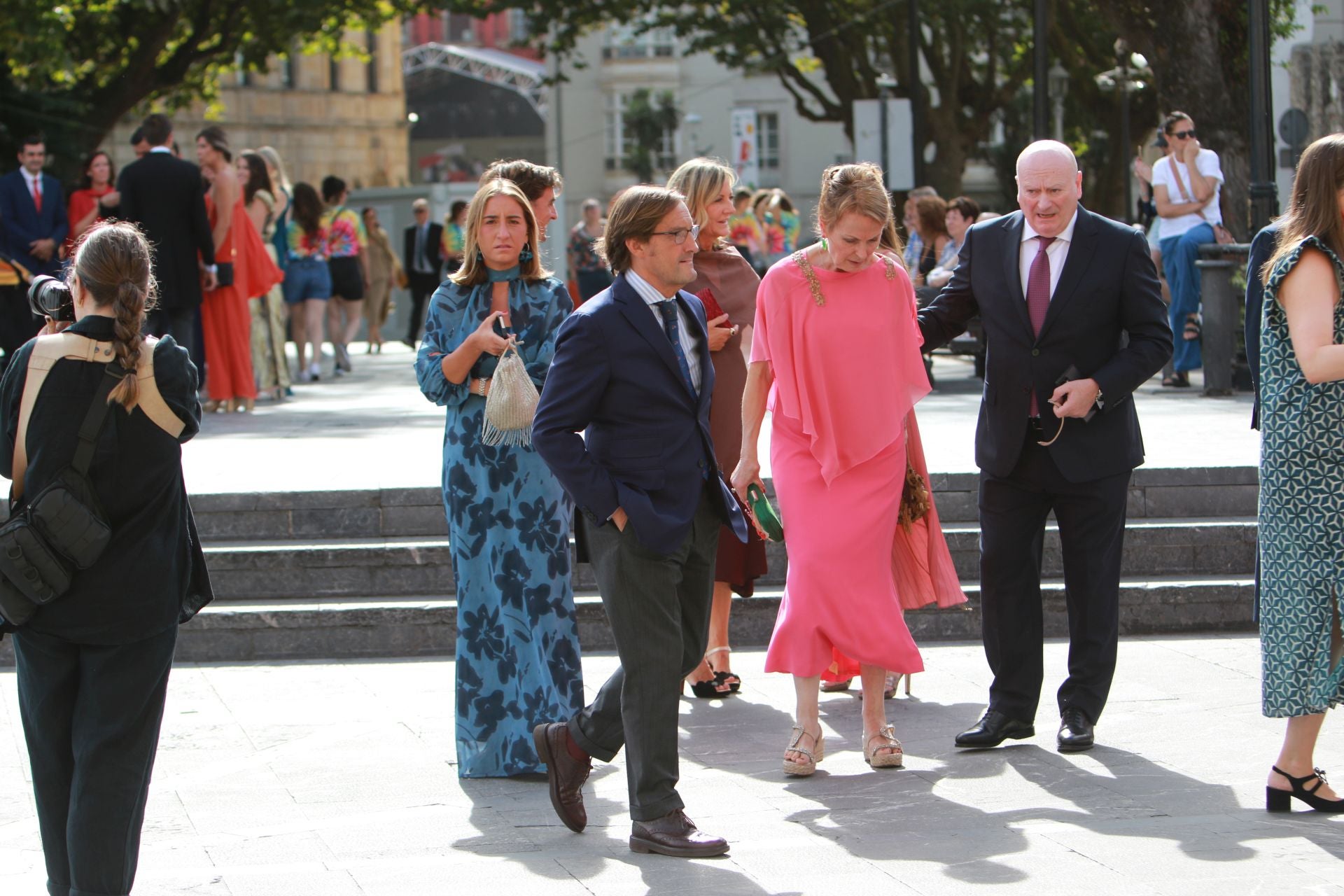 Los invitados a la boda en Gijón de Corín Castro y Javier Barreiro