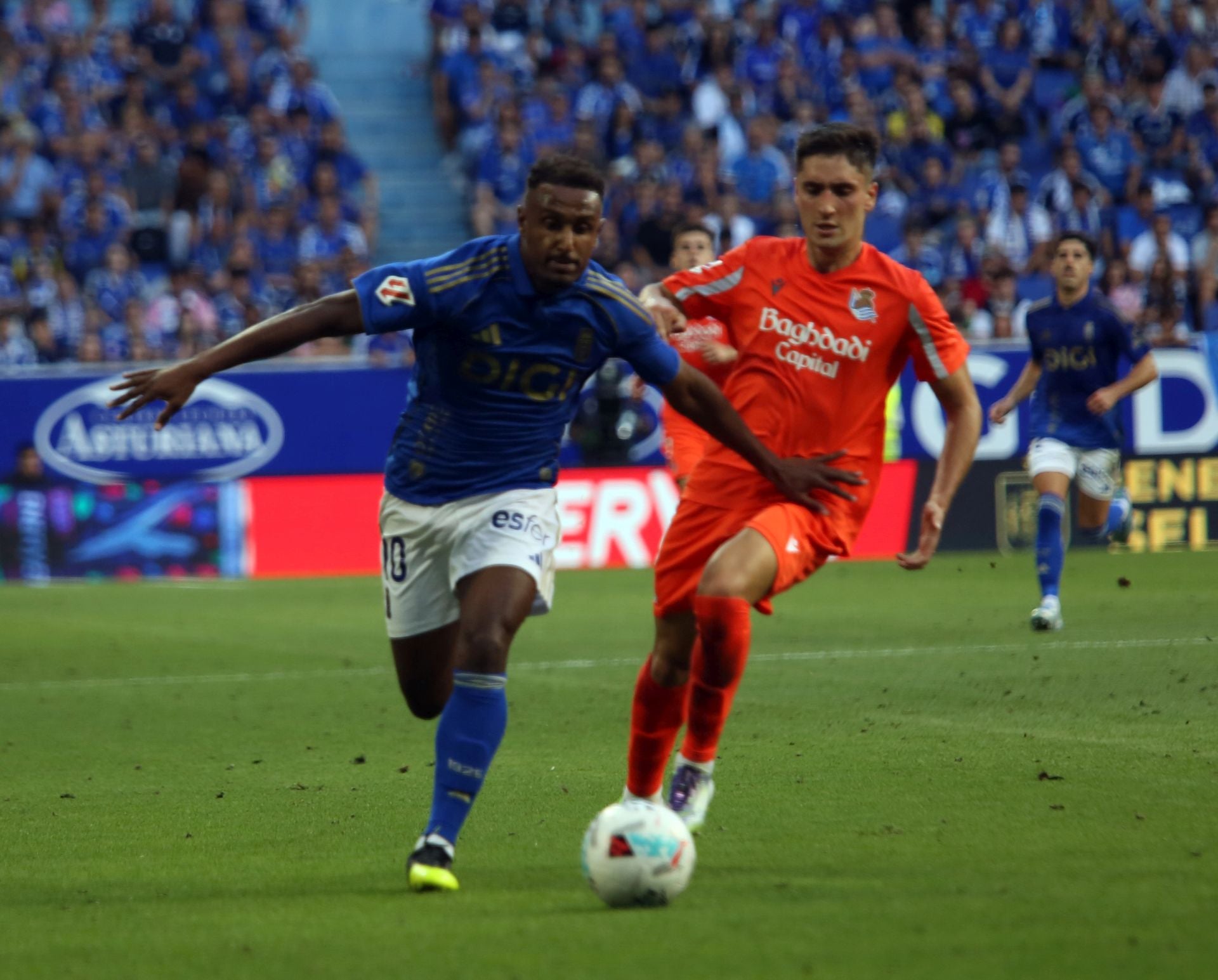 Las mejores jugadas del Real Oviedo - Real Sociedad en imágenes