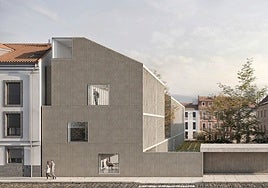 Recreación del futuro Museo Piñole junto a Tabacalera.