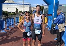 Pello Osoro y Andrea Trigo