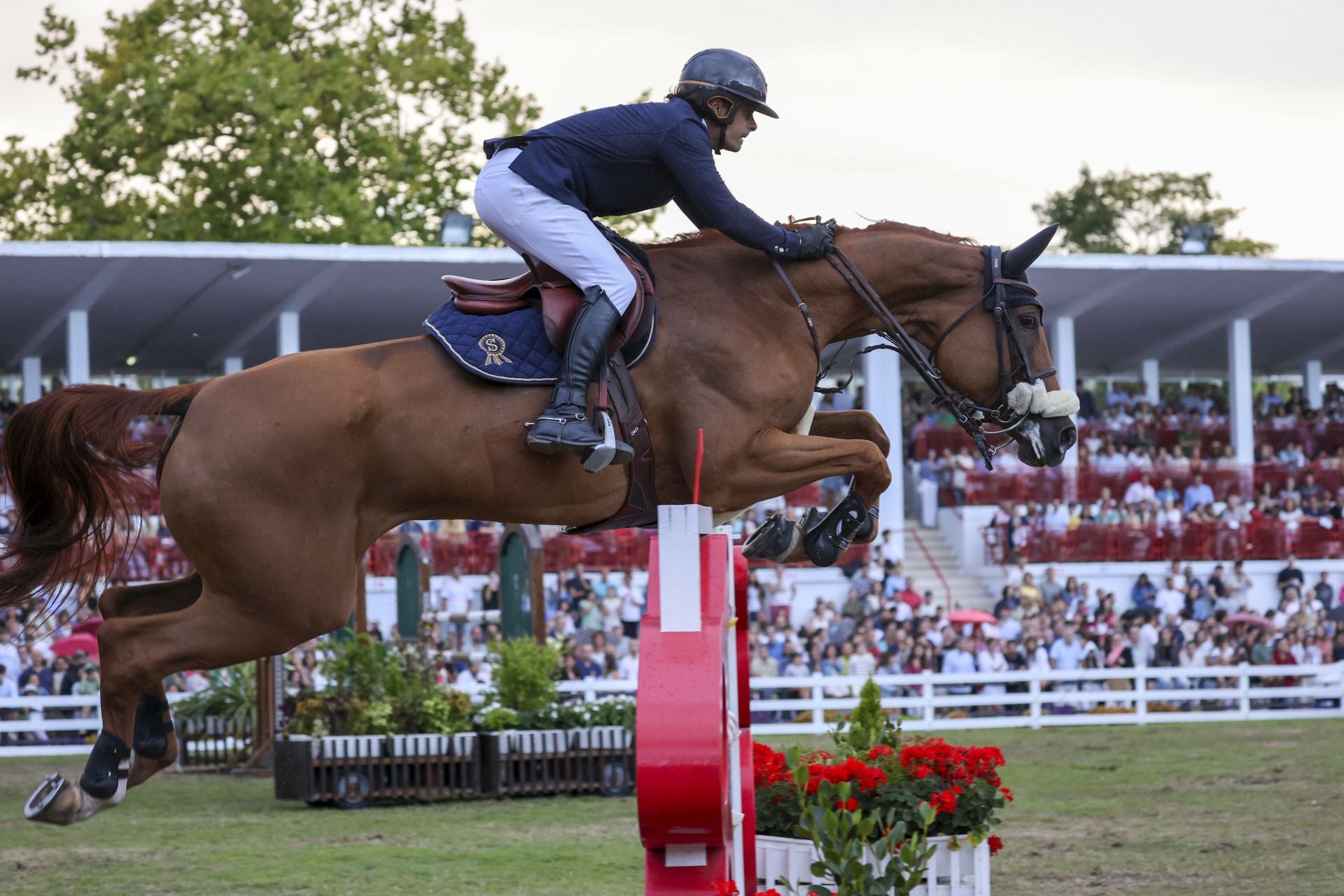 Llenazo en el hípico este domingo