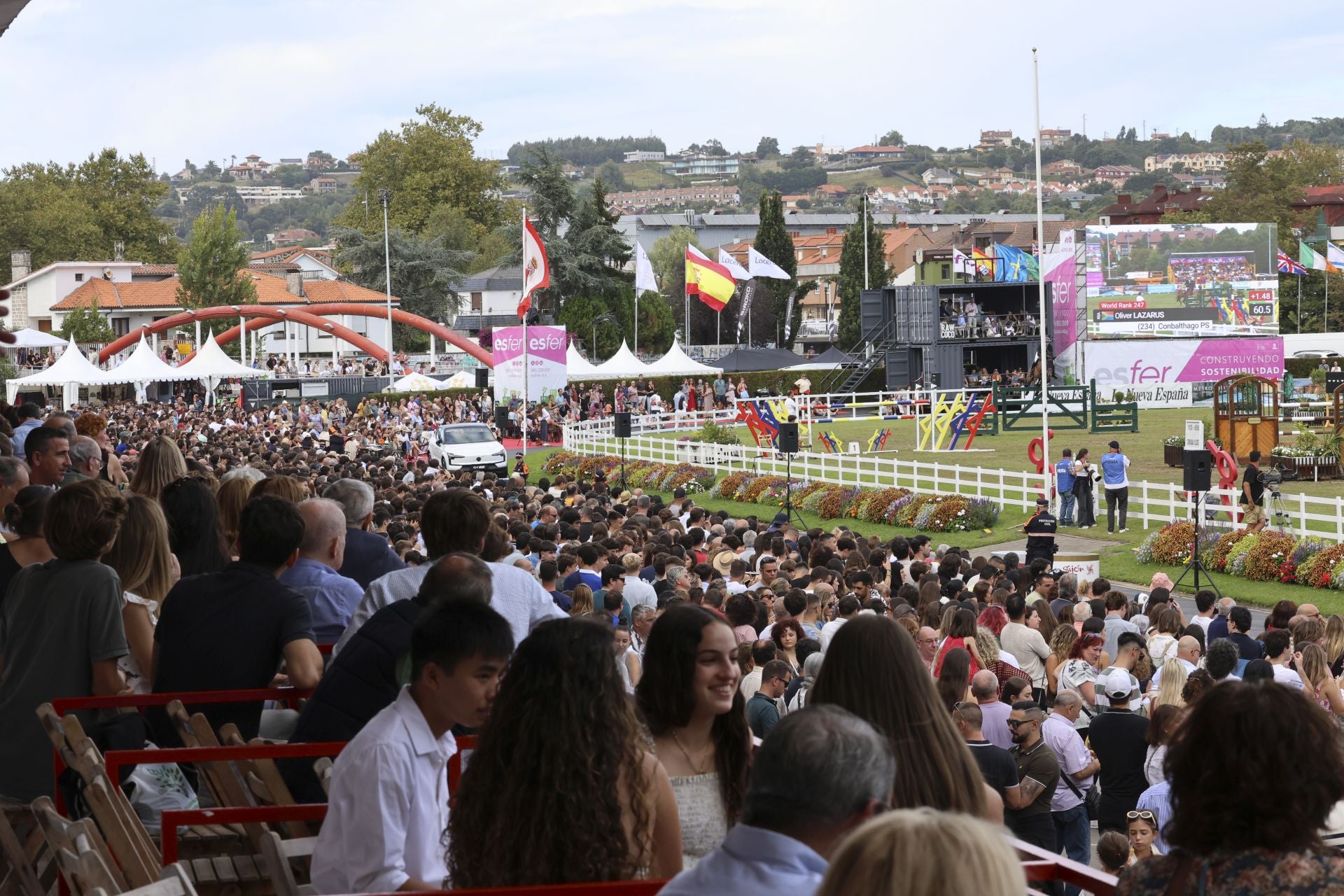 Llenazo en el hípico este domingo