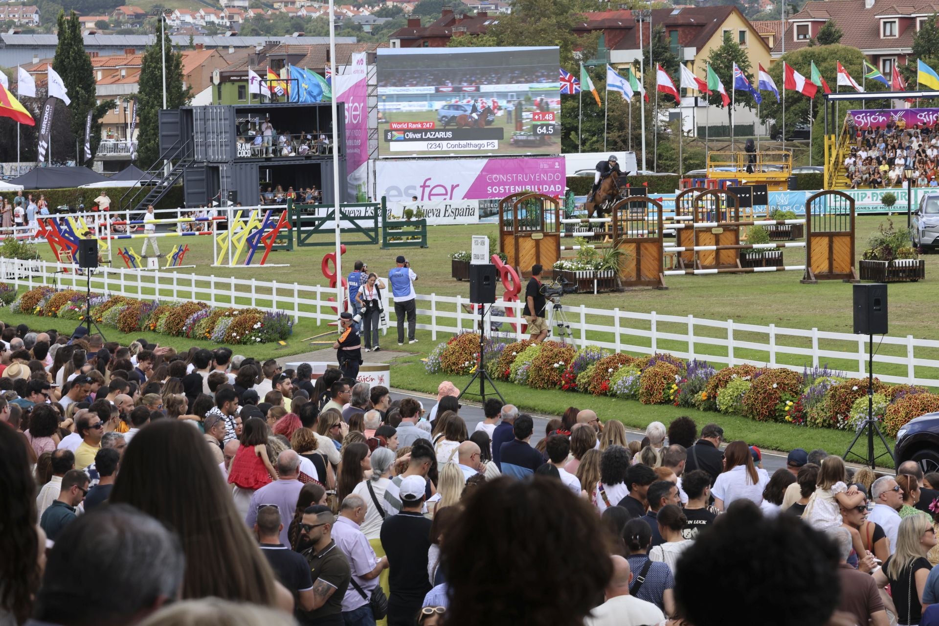 Llenazo en el hípico este domingo