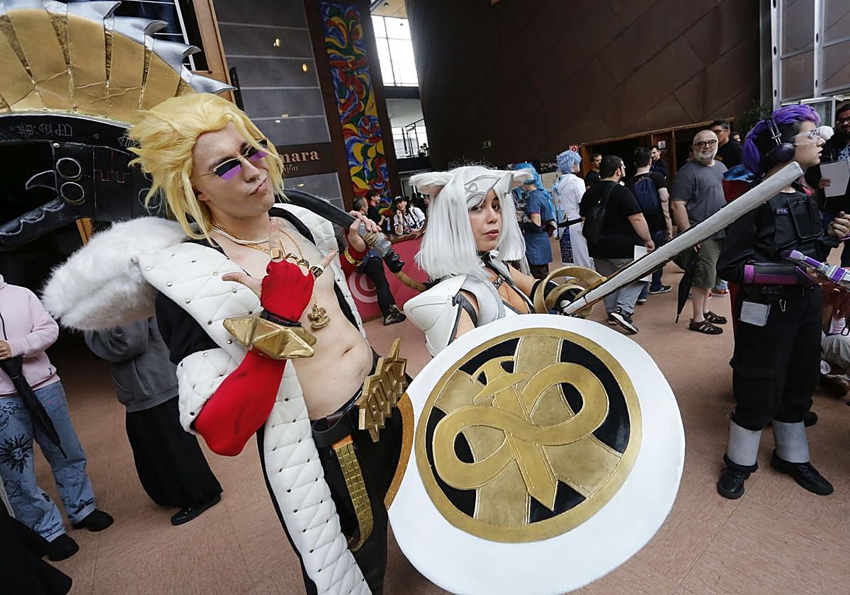 Asistentes a una pasada edición de la CometCon en Gijón.