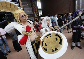 Asistentes a una pasada edición de la CometCon en Gijón.