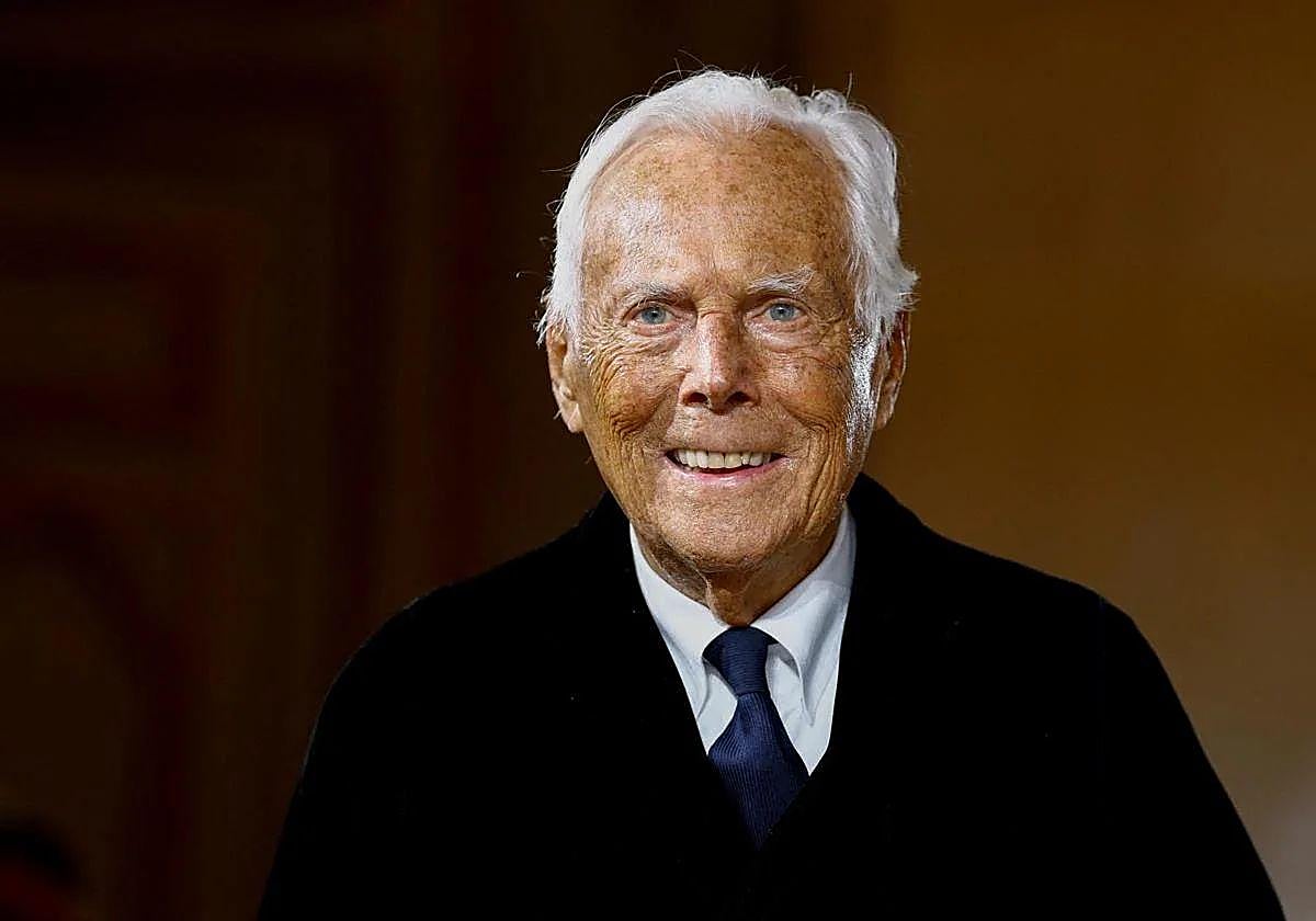 Muere el diseñador Giorgio Armani