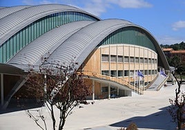El Palacio de los Deportes, cuya obra finalizó este año.
