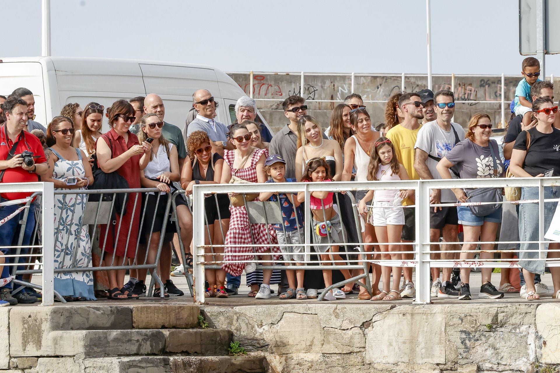 La tradicional cucaña volvió a Cimavilla