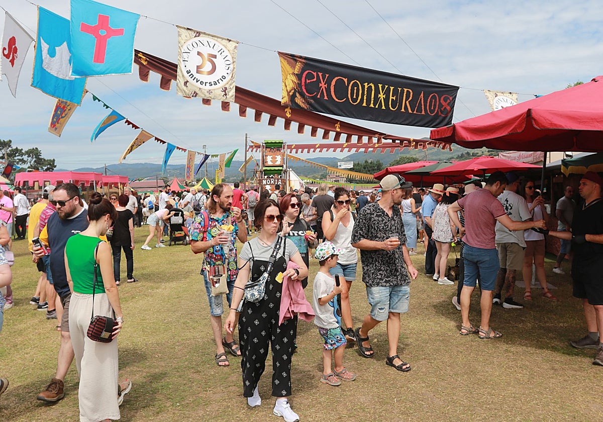 Última edición de la fiesta de Los Exconxuraos, en Llanera