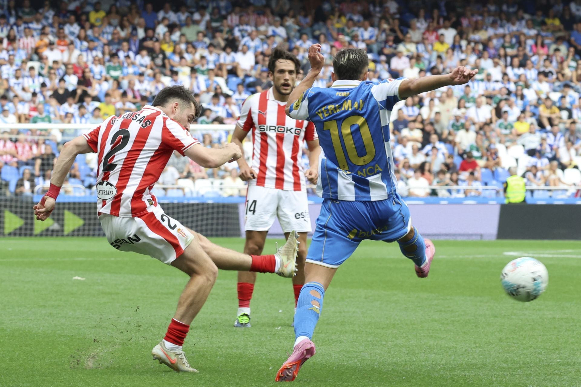 Fotos: Las mejores jugadas del Deportivo 1-0 Sporting