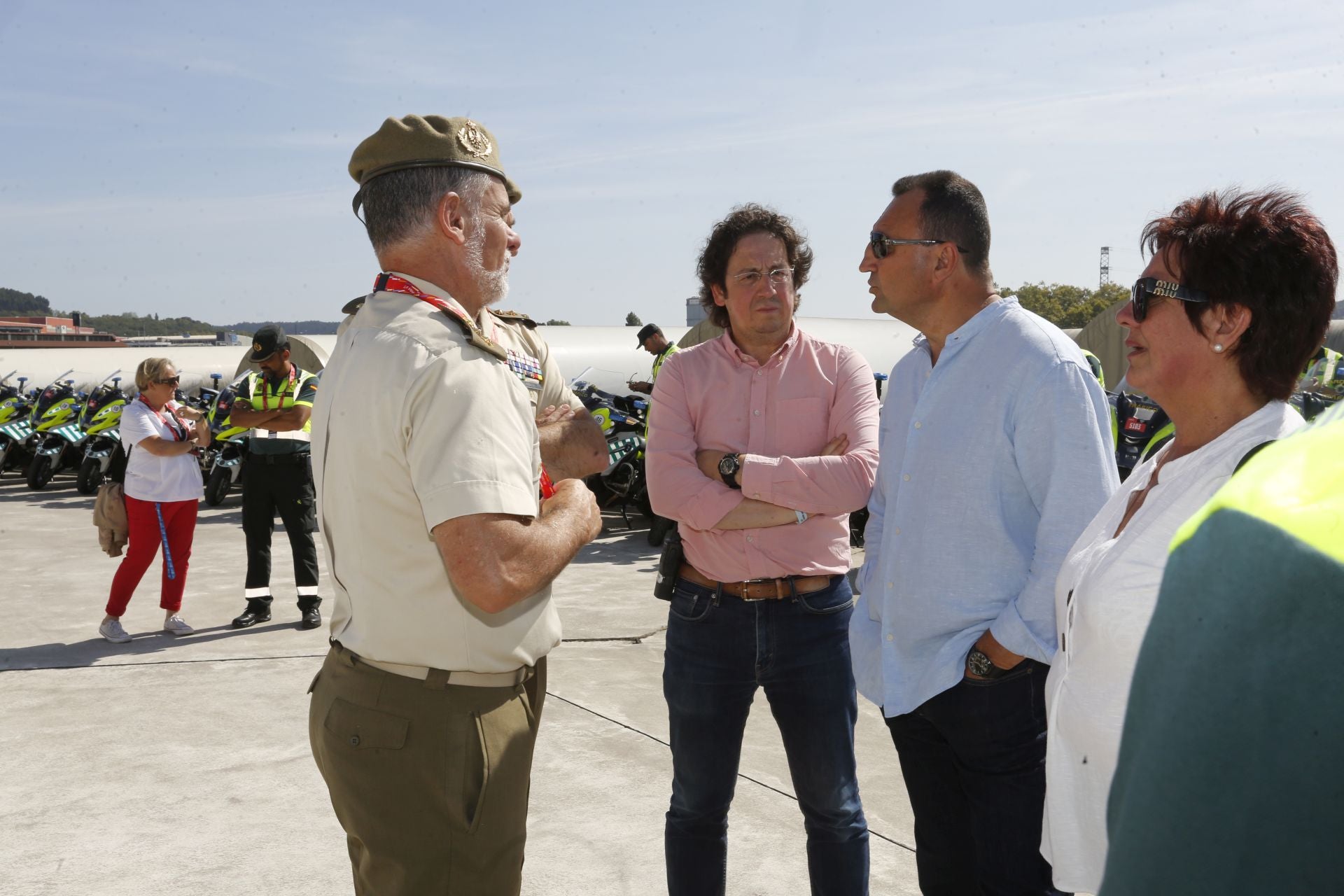 Nuevas protestas en Avilés a favor de Palestina en la demicuarta etapa de La Vuelta