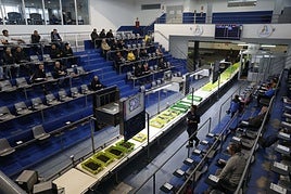 Subasta en la lonja avilesina.