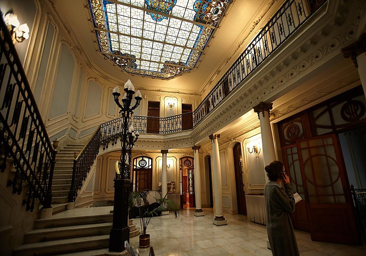 Interior del Palacio de Balsera.
