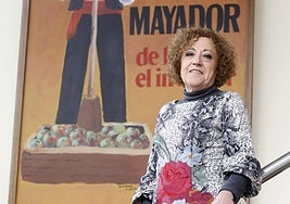 Consuelo Busto, en una imagen de archivo en las instalaciones de Mayador.