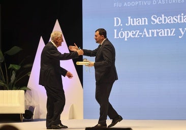 López Arranz agradece su ayuda a quienes le impulsaron a «engrandecer a Asturias»