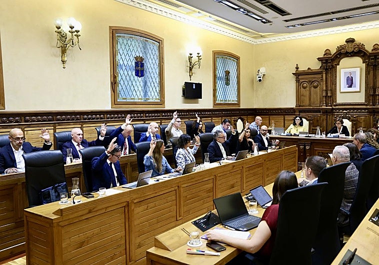 Pleno del Ayuntamiento de Gijón