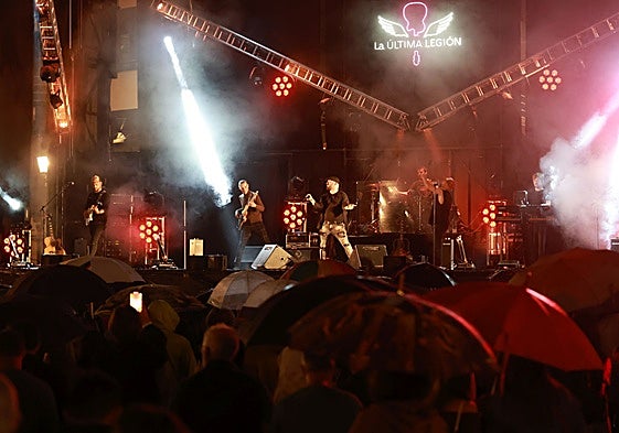 La actuación de La Última Legión.
