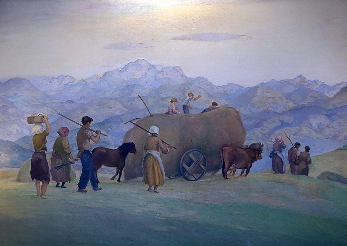 Imagen secundaria 1 - El hotel de la Reconquista renueva el seguro de sus obras de arte, valoradas en dos millones de euros