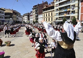 Villaviciosa celebra por todo lo alto el día grande de sus fiestas