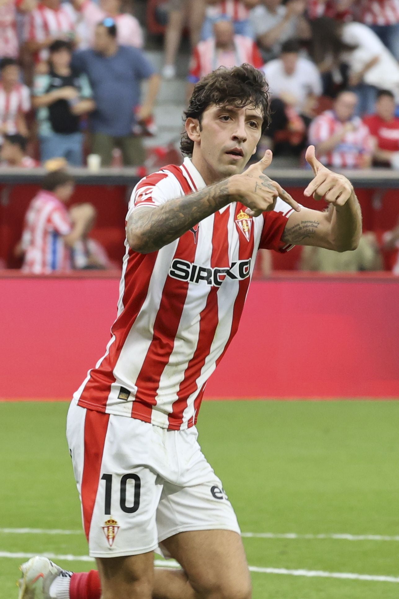 Las mejores jugadas del Sporting de Gijón - Burgos en imágenes