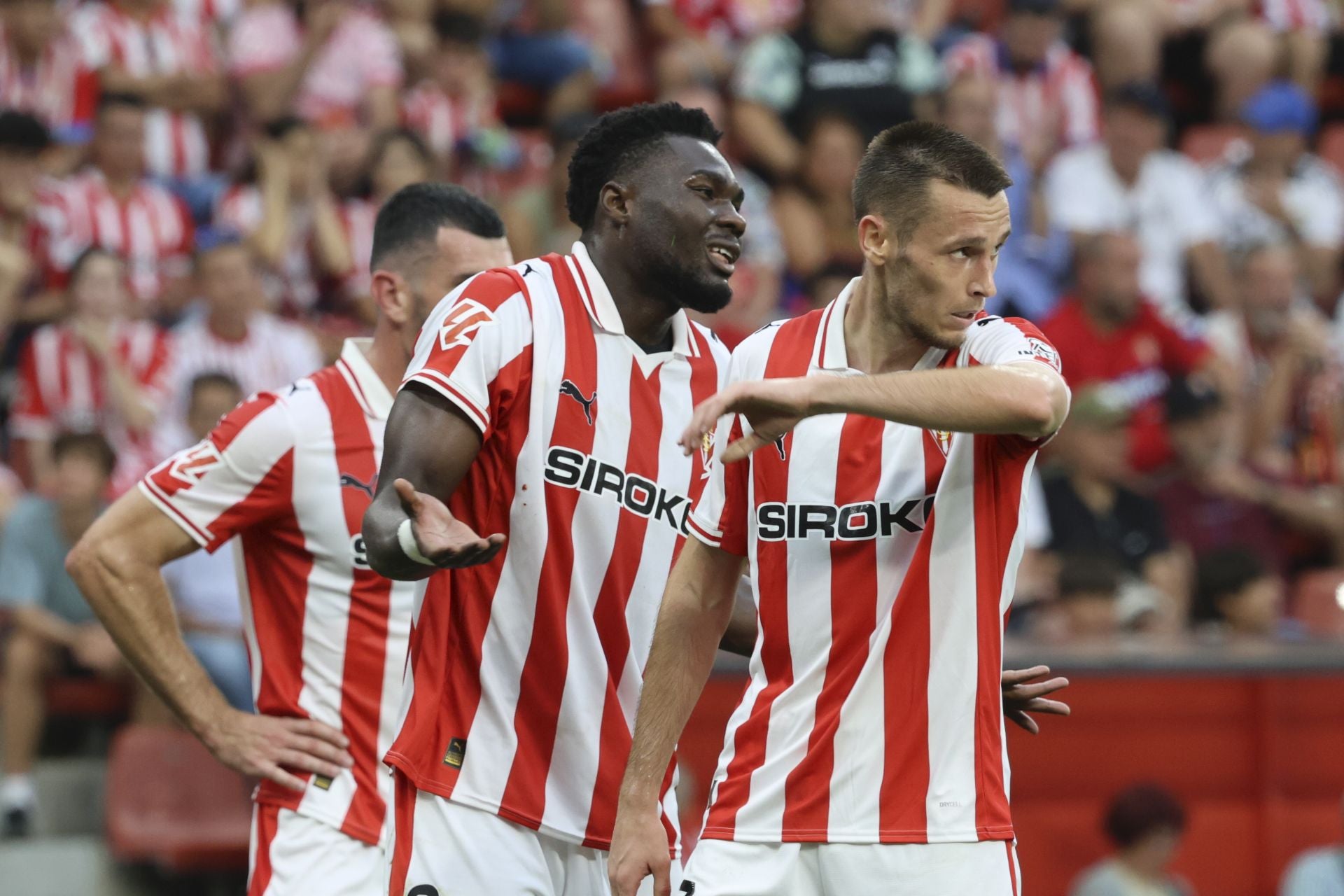 Las mejores jugadas del Sporting de Gijón - Burgos en imágenes