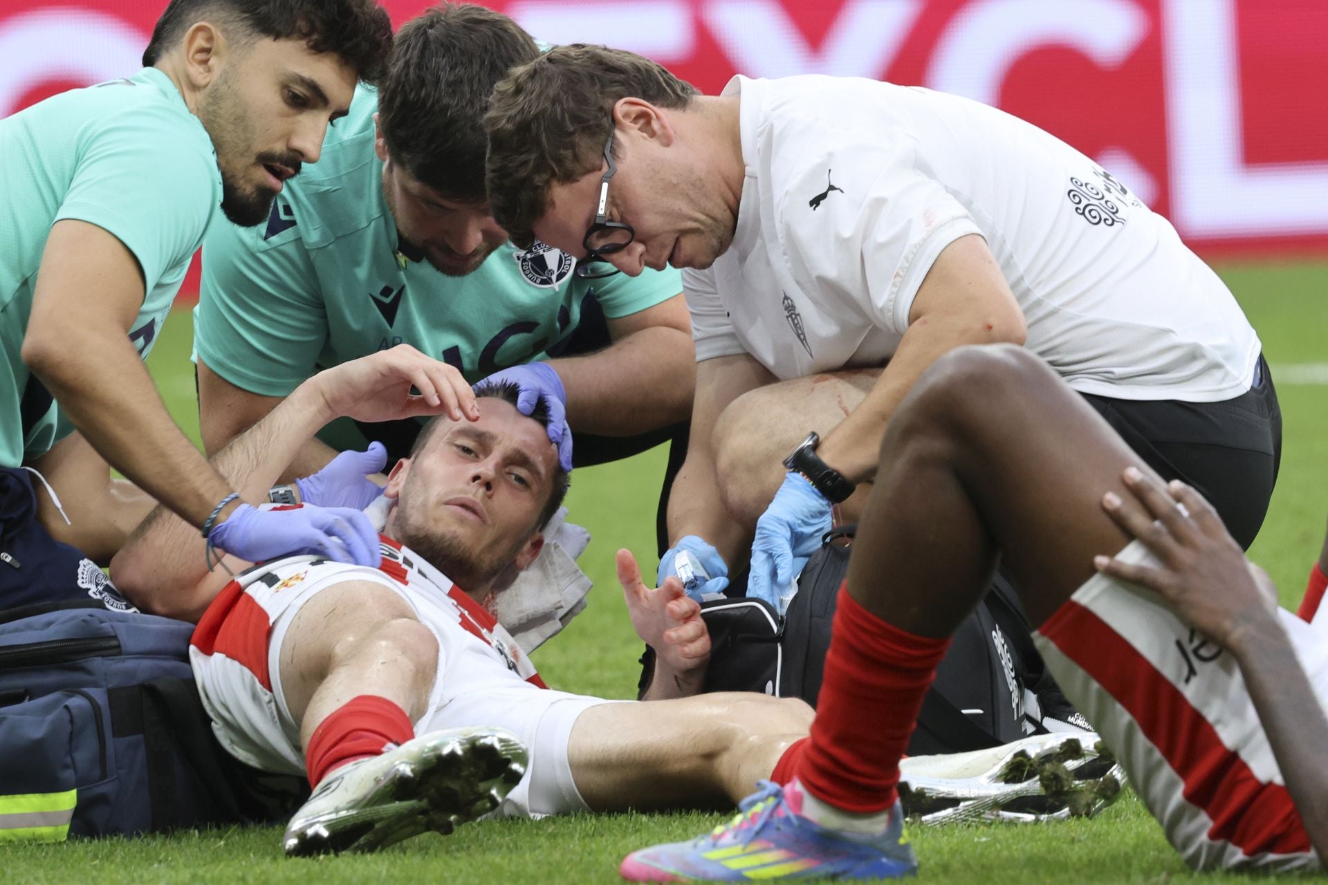 Las mejores jugadas del Sporting de Gijón - Burgos en imágenes