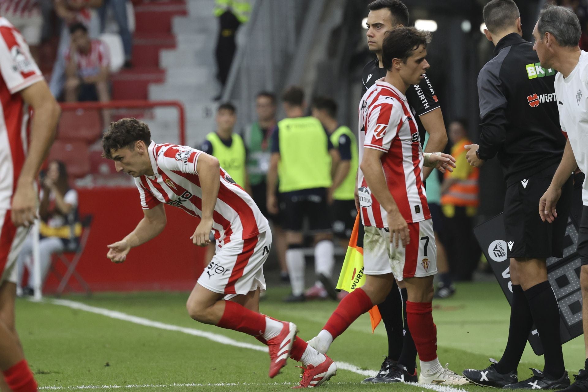 Las mejores jugadas del Sporting de Gijón - Burgos en imágenes