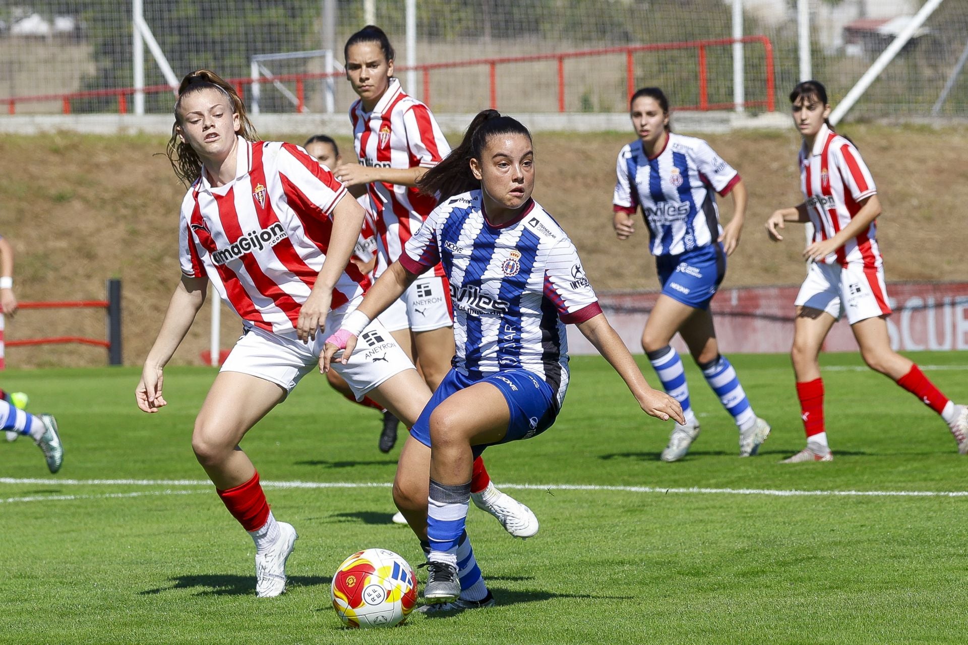 Sporting de Gijón - Real Avilés: las mejores jugadas del derbi femenino