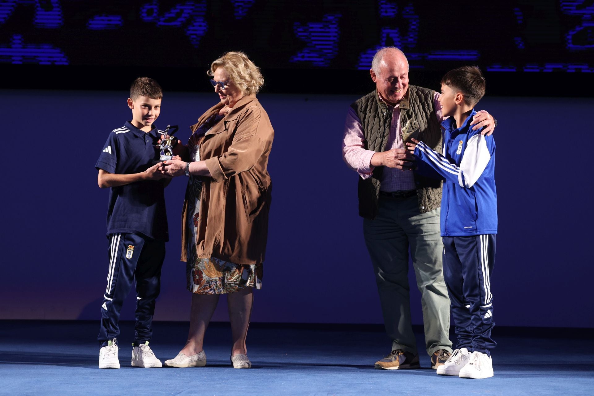 La gala Memoria Azul del Real Oviedo en imágenes