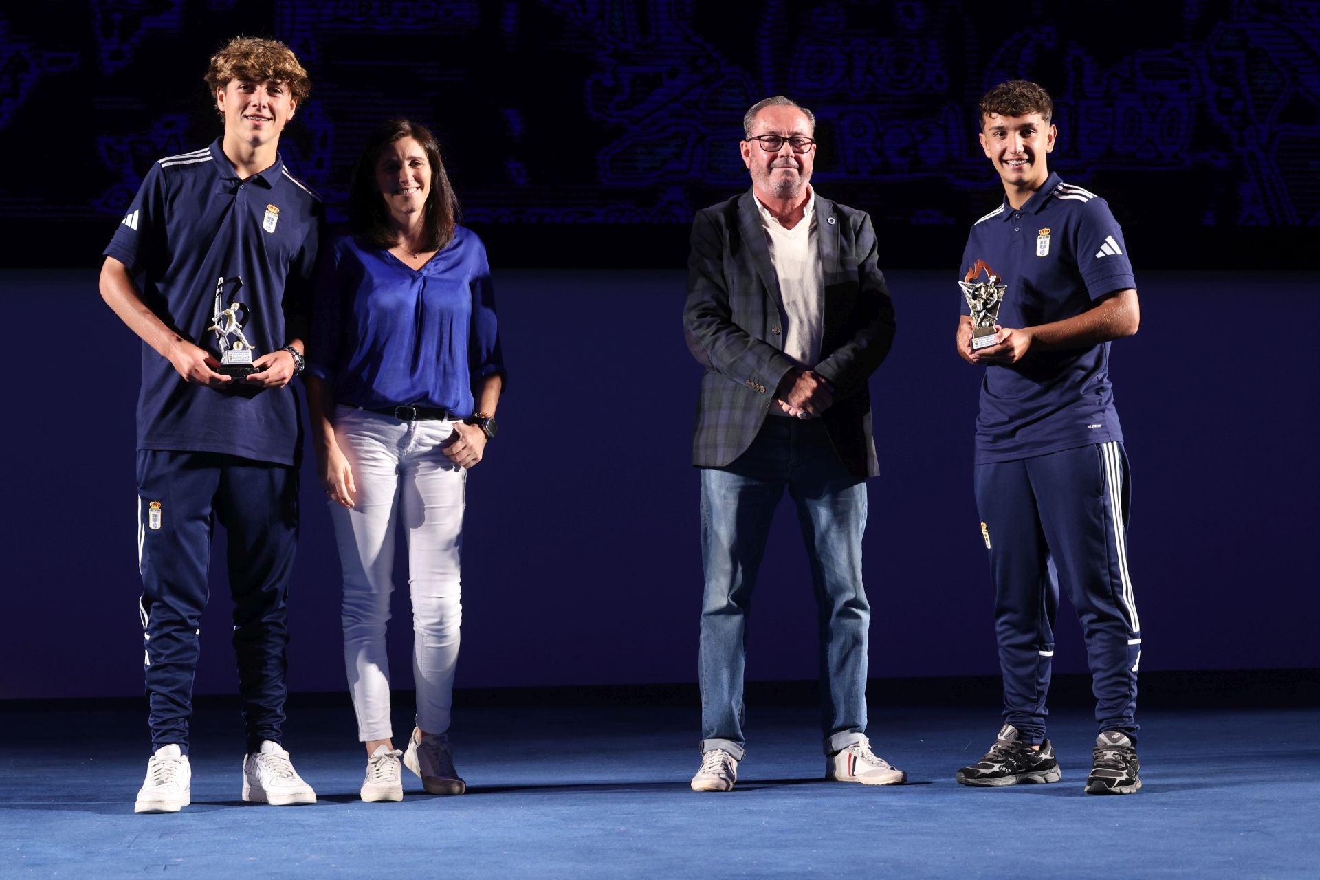 La gala Memoria Azul del Real Oviedo en imágenes