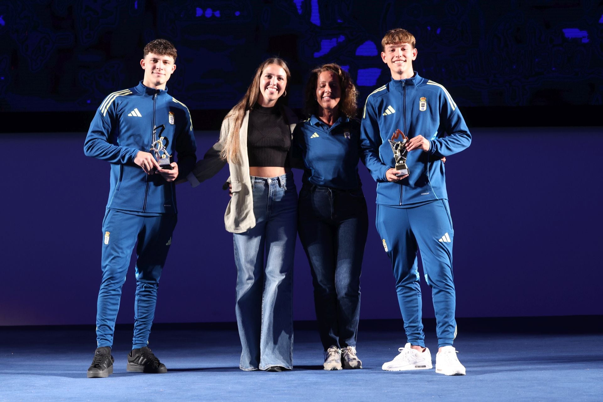 La gala Memoria Azul del Real Oviedo en imágenes