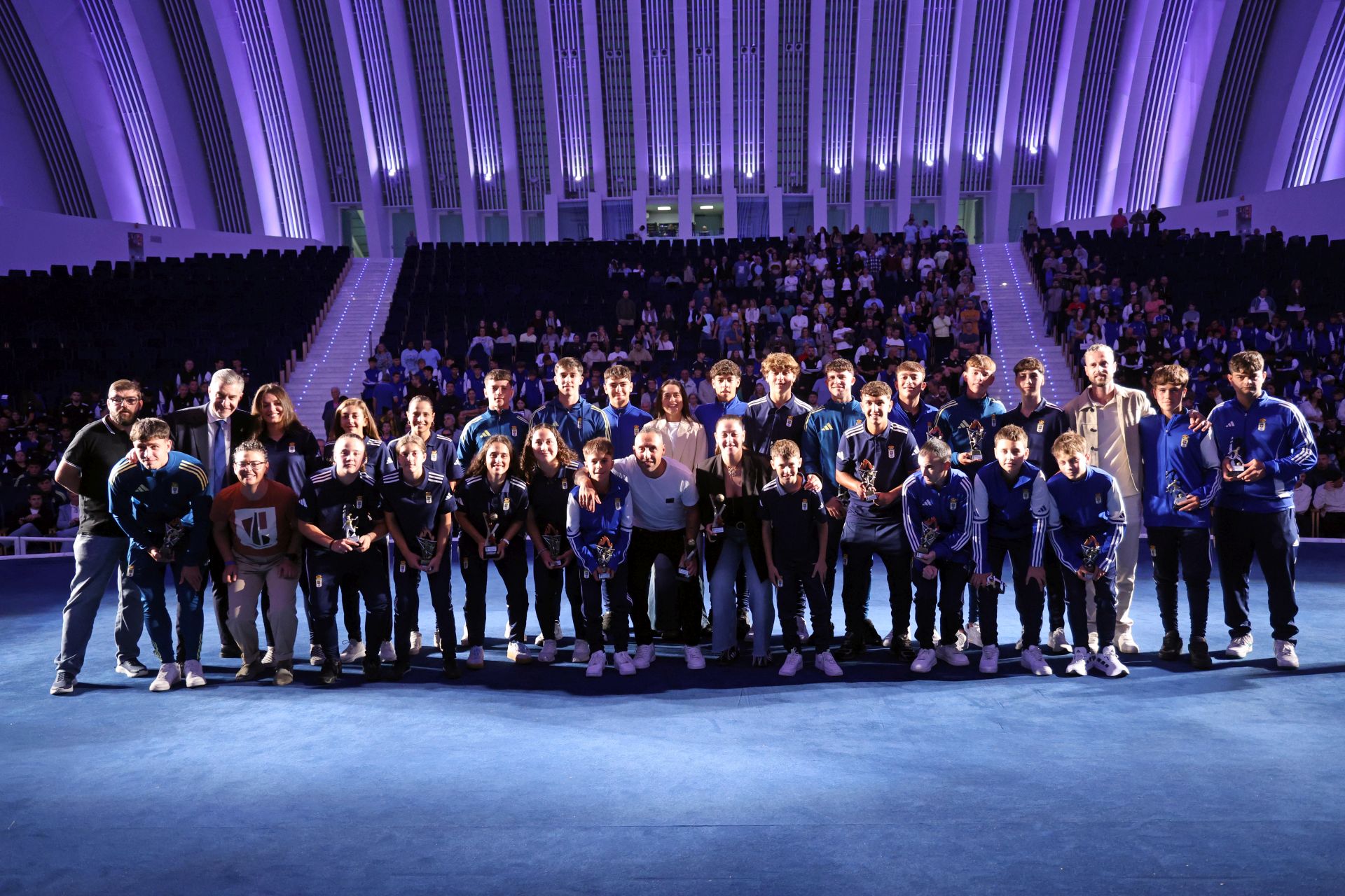 La gala Memoria Azul del Real Oviedo en imágenes