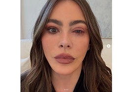 Sofía Vergara en una imagen compartida por ella misma en Instagram.