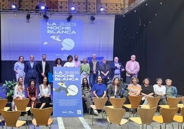 A la presentación de la Noche Blanca acudieron los responsables de algunos de los equipamientos participantes.