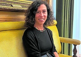 Sara Fernández Álvarez, presidenta del Colegio de Trabajo Social de Asturias.