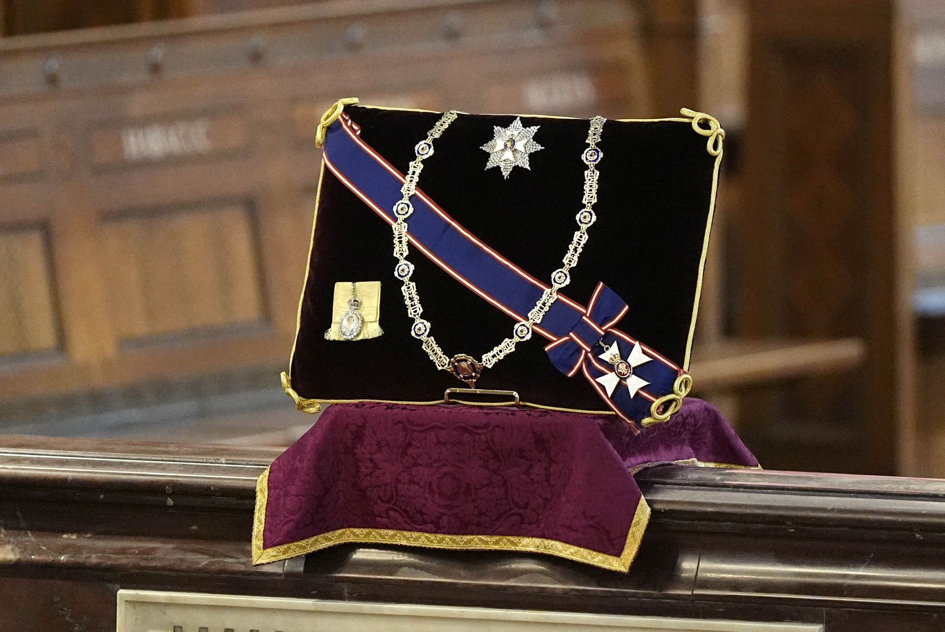 Las imágenes del funeral de la duquesa de Kent